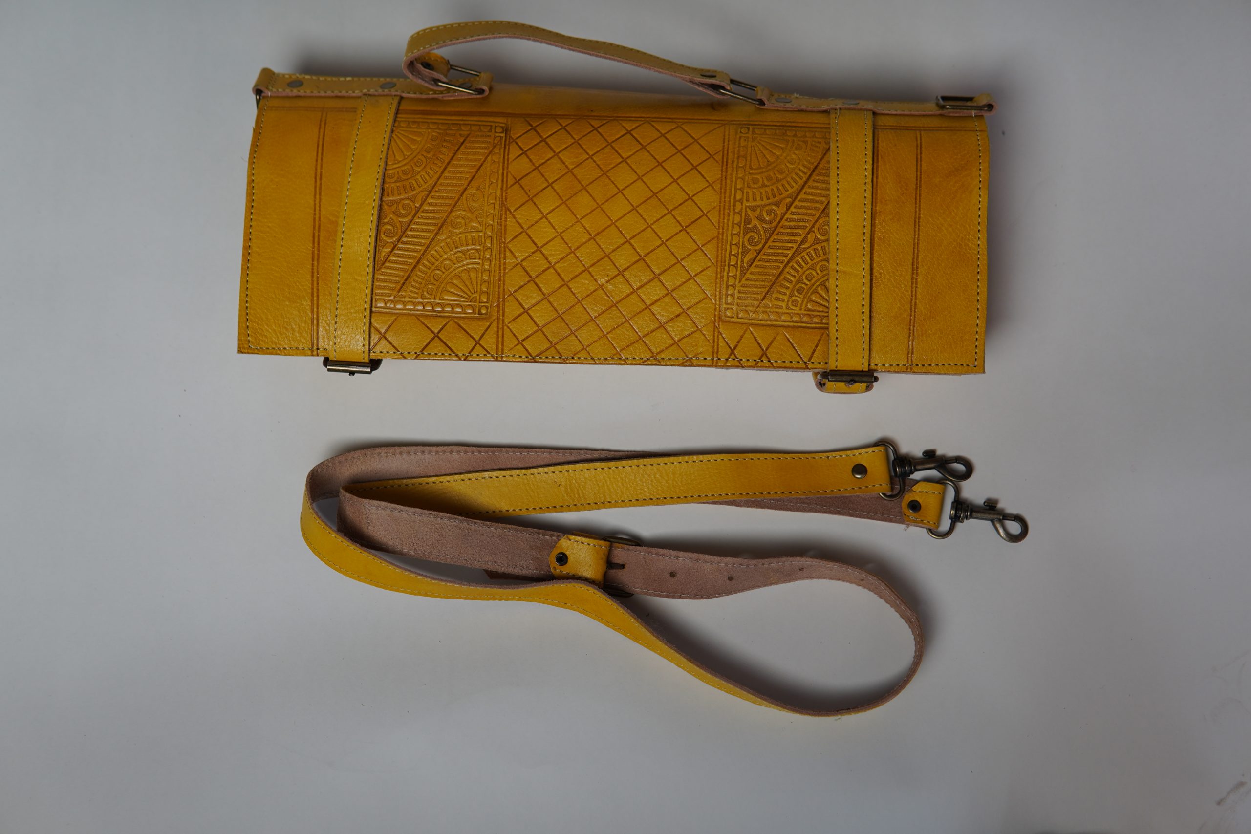 Sac à couteaux Jaune Soleil – Image 4