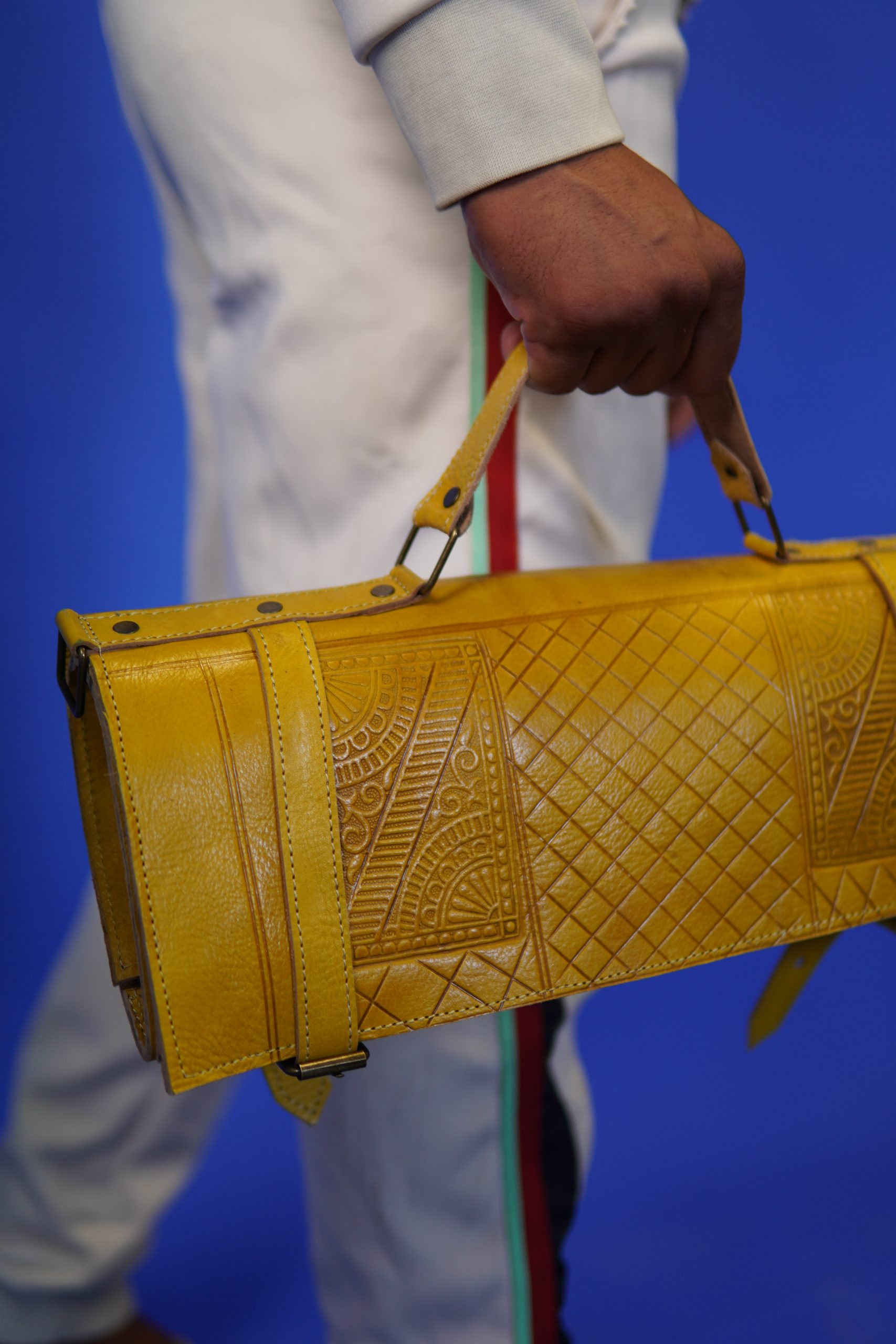 Sac à couteaux Jaune Soleil – Image 3